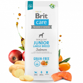 BRIT храна без зърнени култури GRAIN FREE JUNIOR LARGE